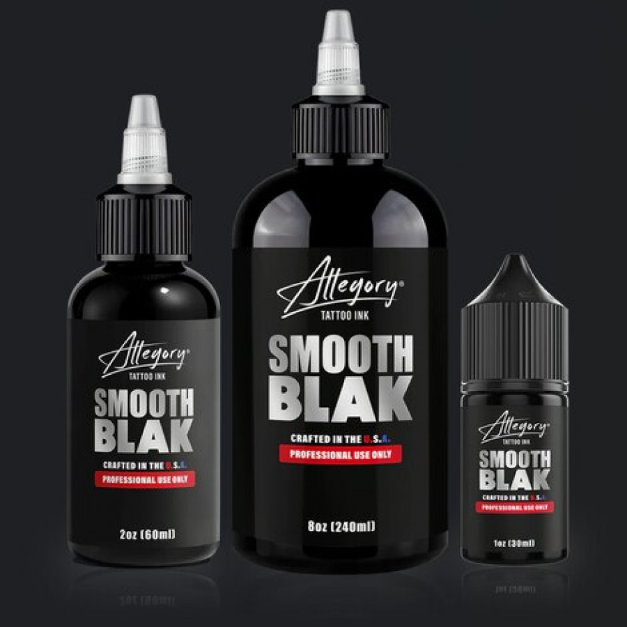 Allegory Smooth BLAK: Новый стандарт черного для вашей татуировки