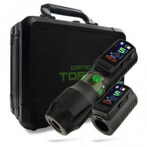 Беспроводная тату машинка Critical Torque Pen Machine 3.5 мм (НАБОР)